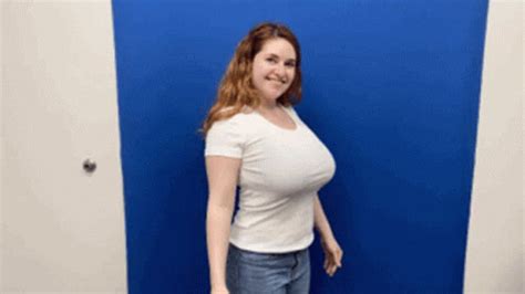 tits bouncing out of shirt Search